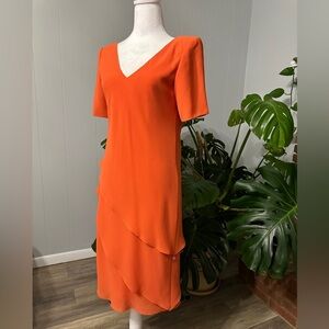 🛍️Cattiva beautiful Madi in USA beautiful stretch comfy dress Size 8 excellent.